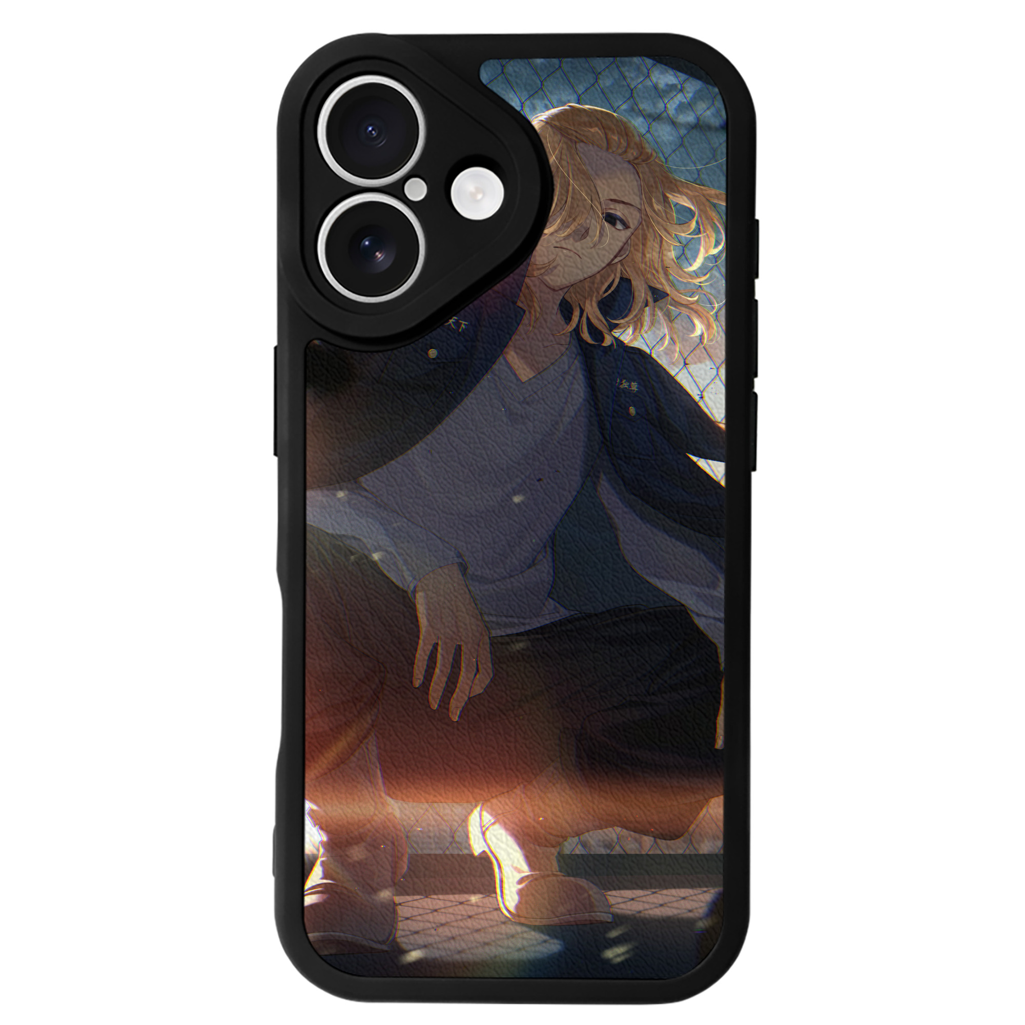 （画像用） 東京リベンジャーズ Tokyo Revengers 【iPhone 16シリーズ対応】シリコンスマホケース（レザー調） 材質：シリコン